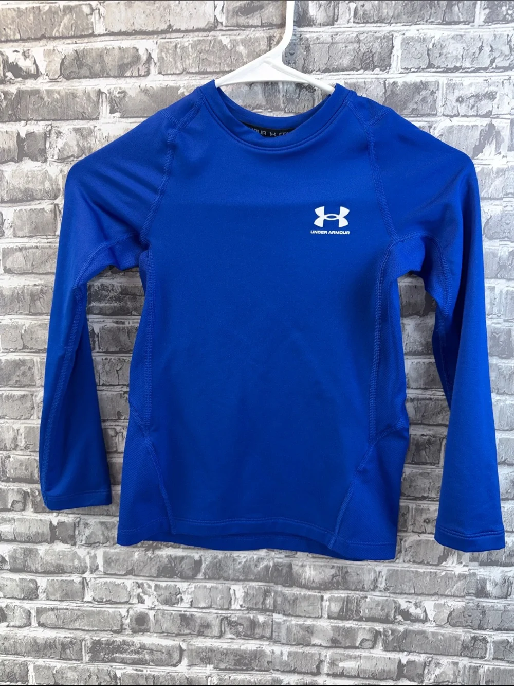 Under Armour Royal Blue Long Sleeve Athletic Tee